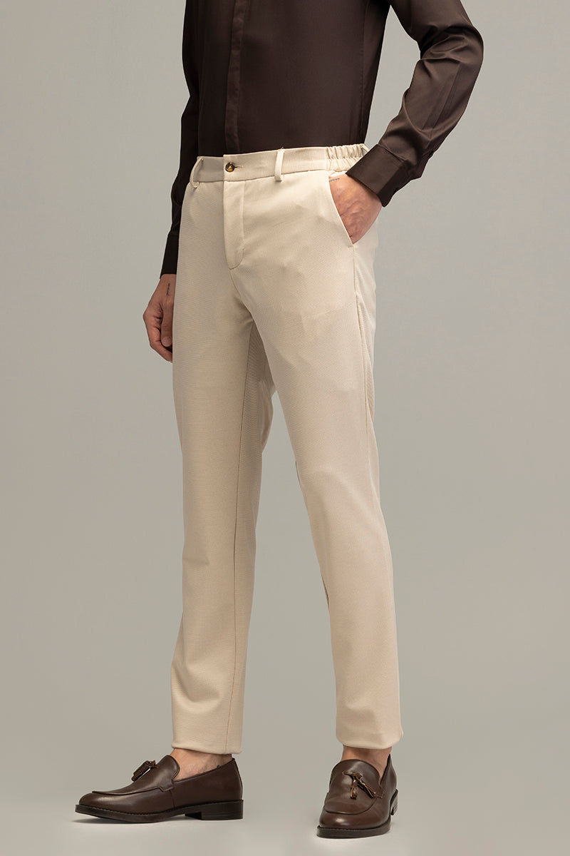 Signature Style Cream Trouser