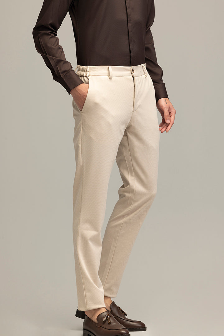 Signature Style Cream Trouser