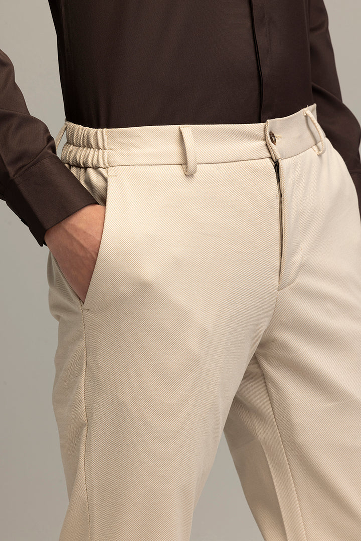 Signature Style Cream Trouser