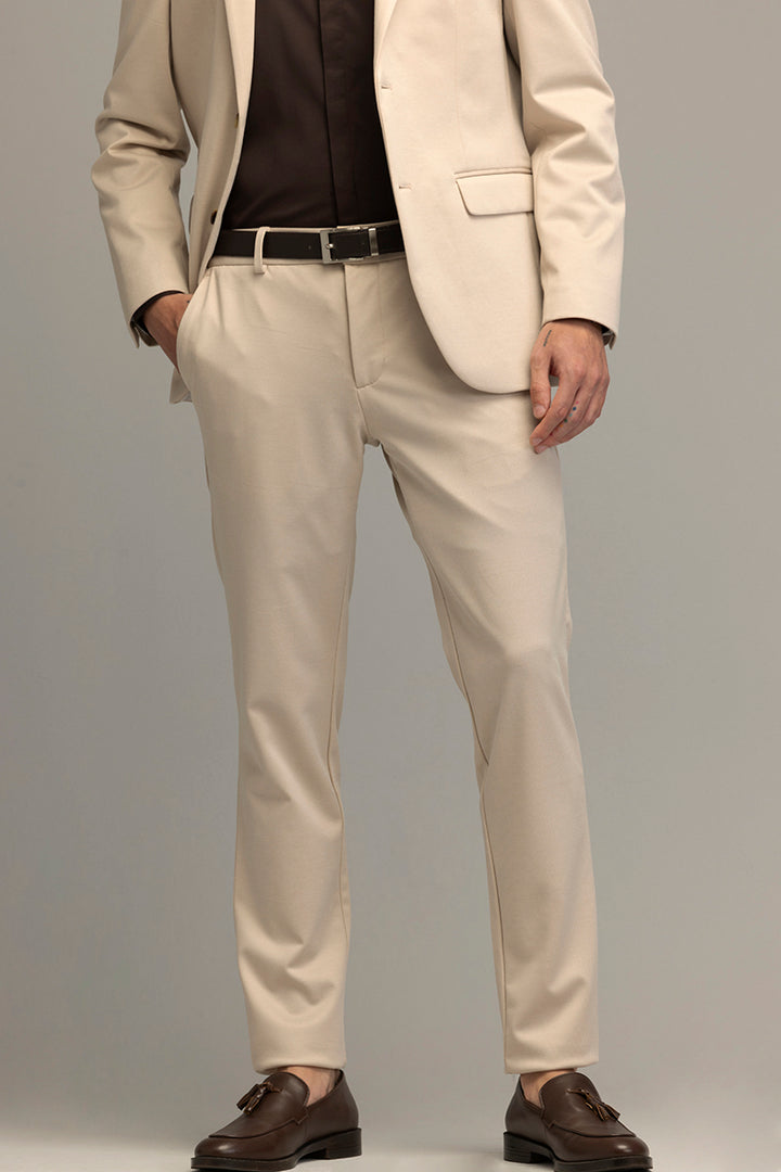 Signature Style Cream Trouser