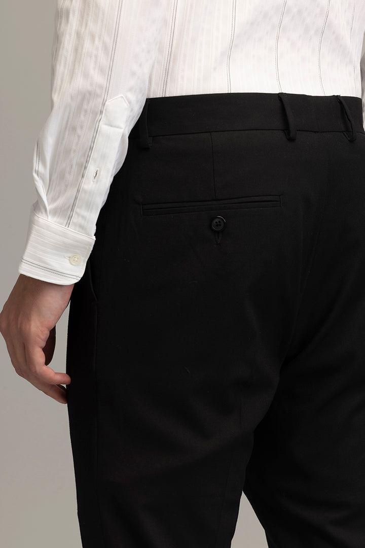 Ethereal Essence Black Trouser