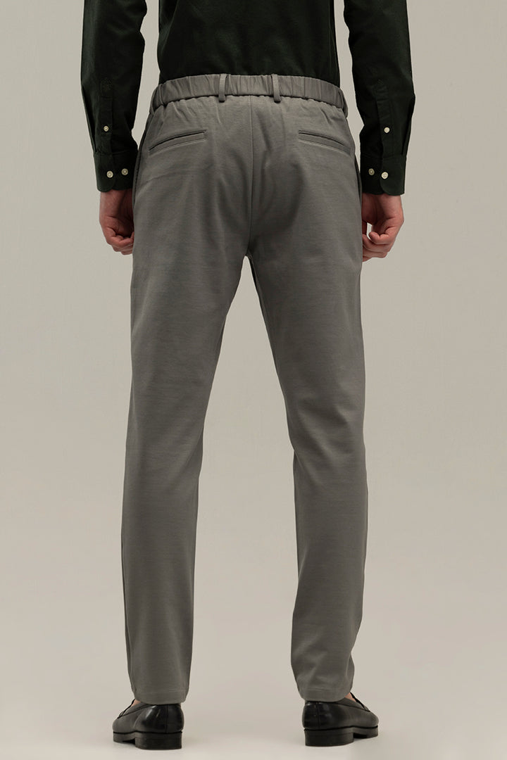 Formal Elegance Grey Trousers