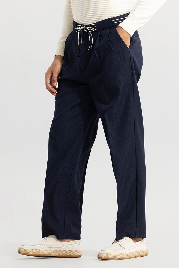 Haneul Navy Korean Pant