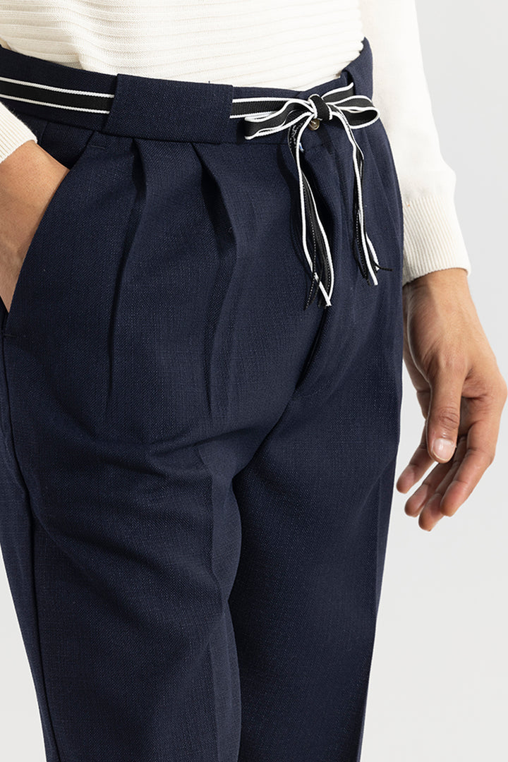 Haneul Navy Korean Pant