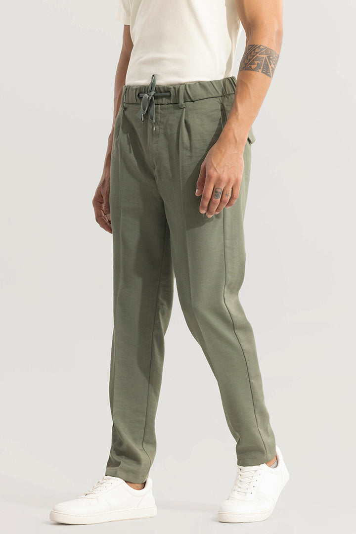 Soft Stride Green Trouser