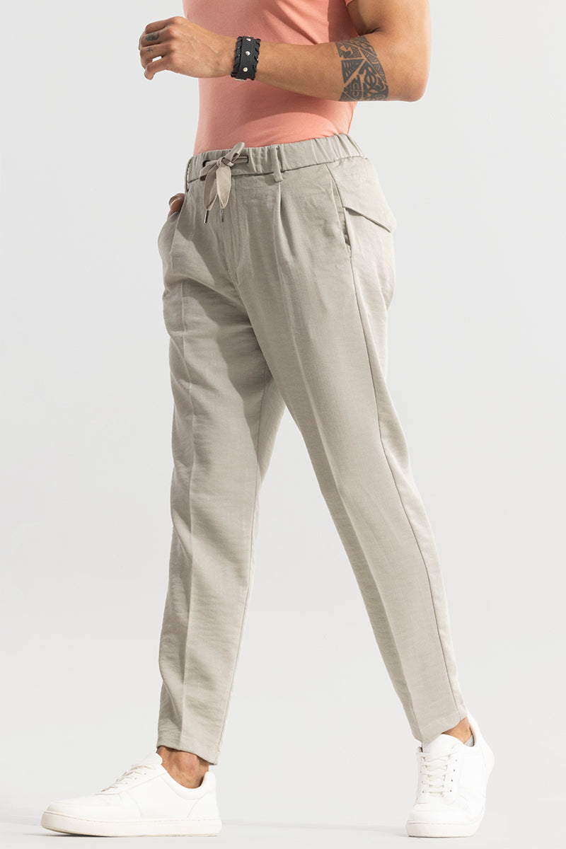 Soft Stride Grey Trouser