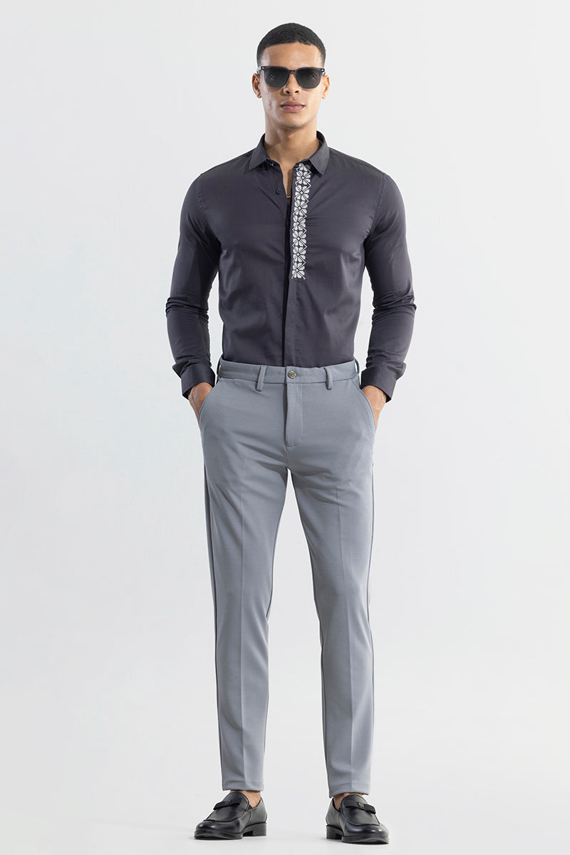 White Shirt With Light Grey Pant Combination For Formal Look | Business  casual men, Fashion business casual, Mens outfits