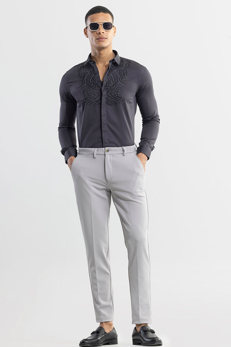 Tiergan Cloud Grey Trouser