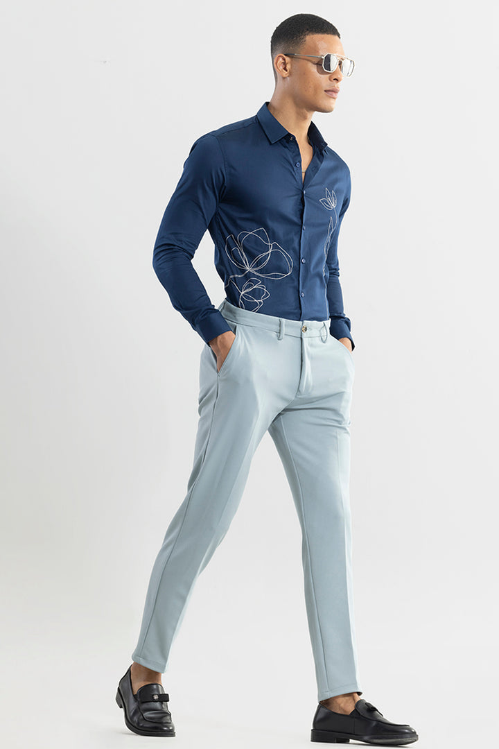 Tiergan Sky Blue Trouser