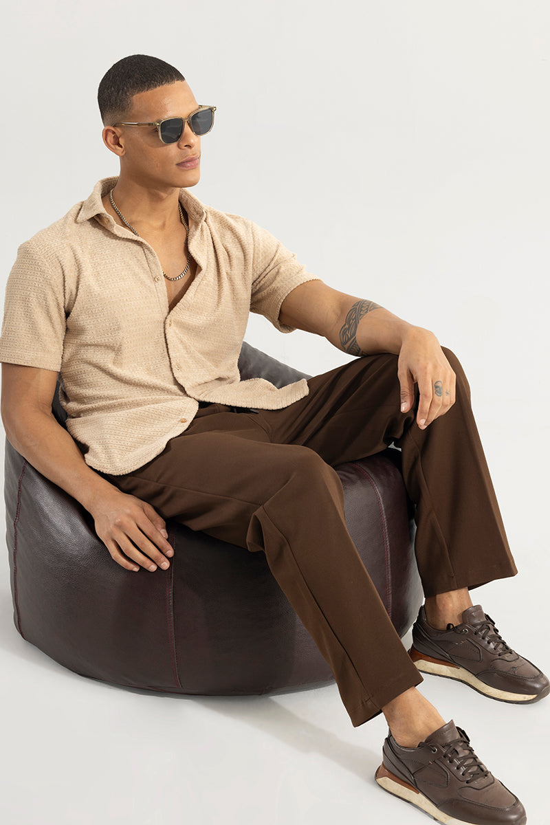 Slopie Brown Korean Pant