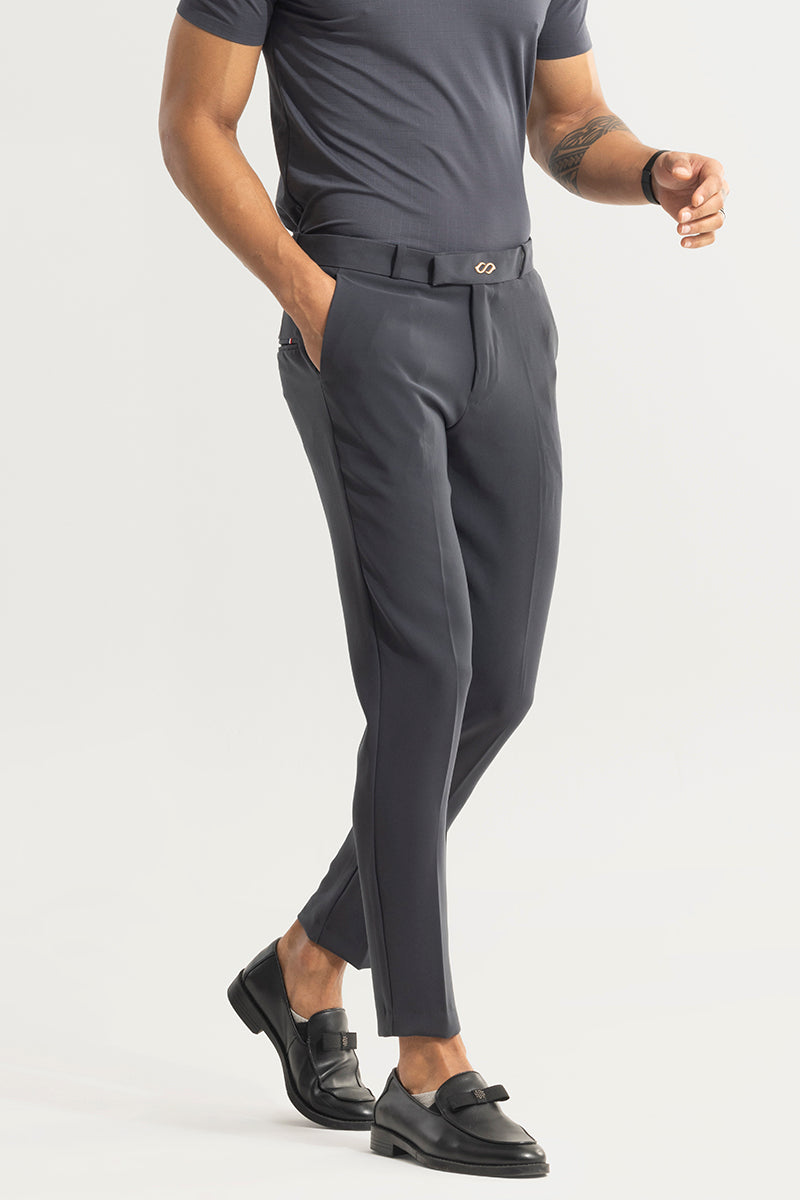 Tuxedo Attire Iron Grey Trouser