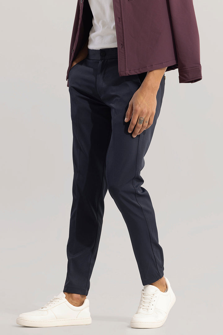 VogueVista Navy Trouser