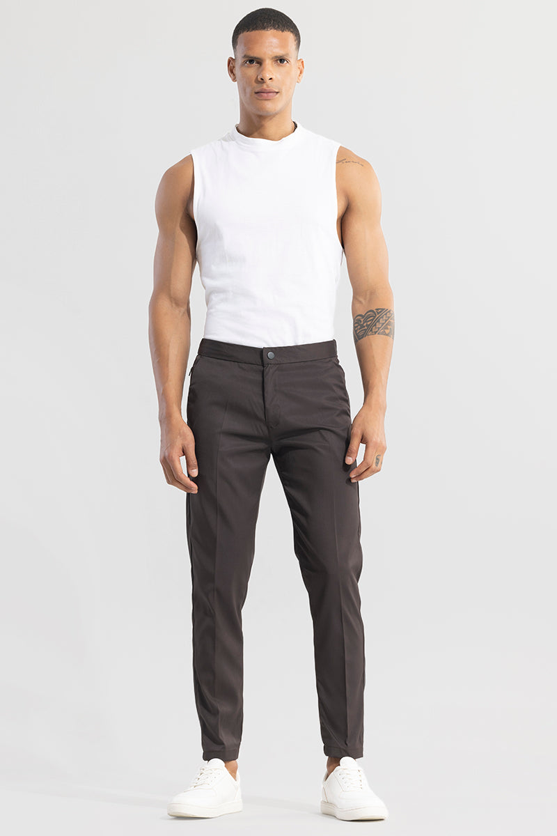 VogueVista Brown Trouser