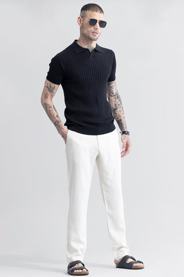 LinenLoom Cream Trouser