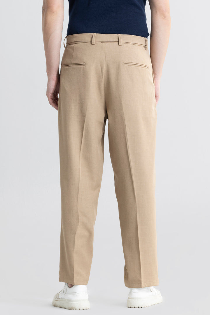 Hooked Khaki Korean Pant