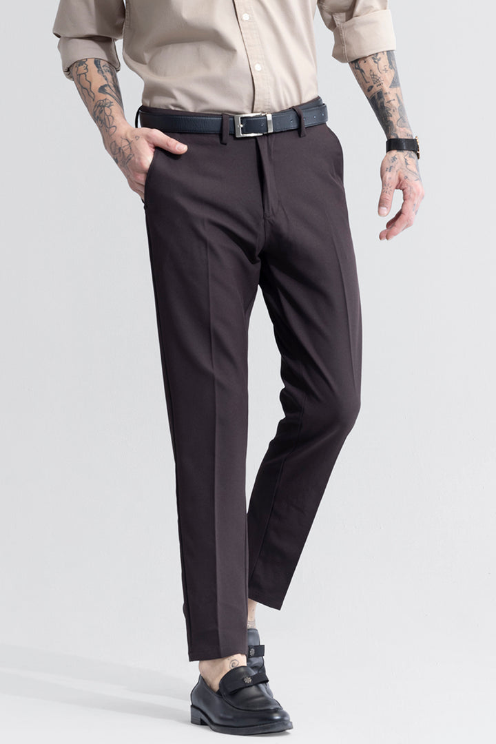 Octane Brown Trousers