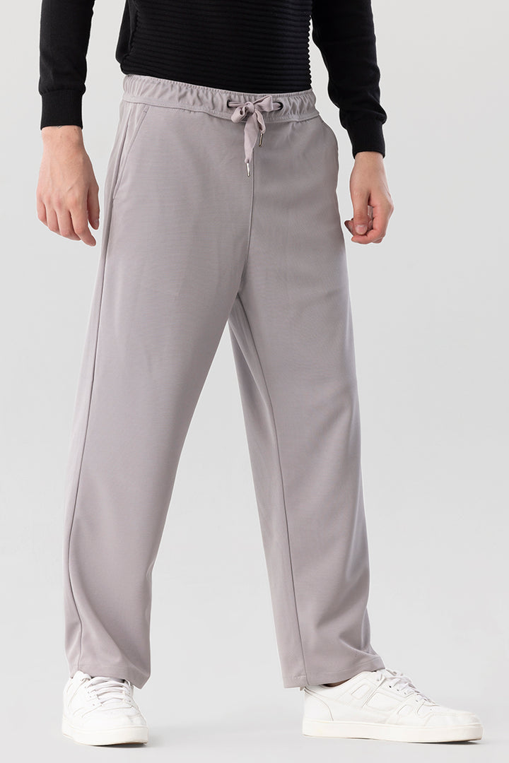 StrideFlex Light Grey Korean Trousers