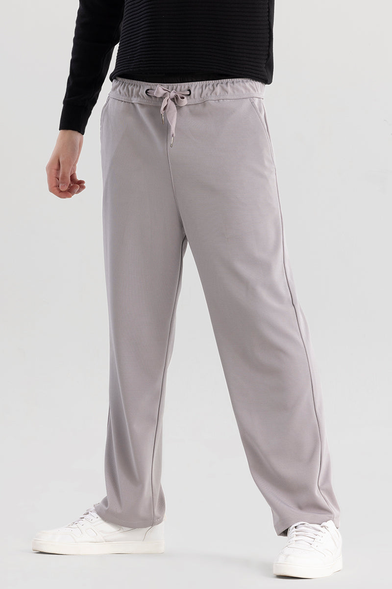 StrideFlex Light Grey Korean Trousers