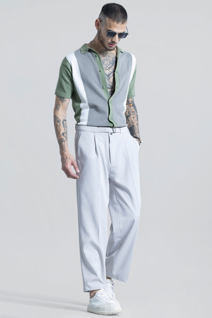 SleekStyle Grey Korean Pant