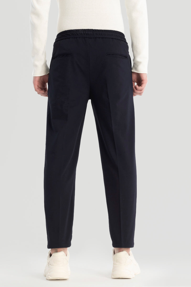 Navy Relaxed Fit Trousers