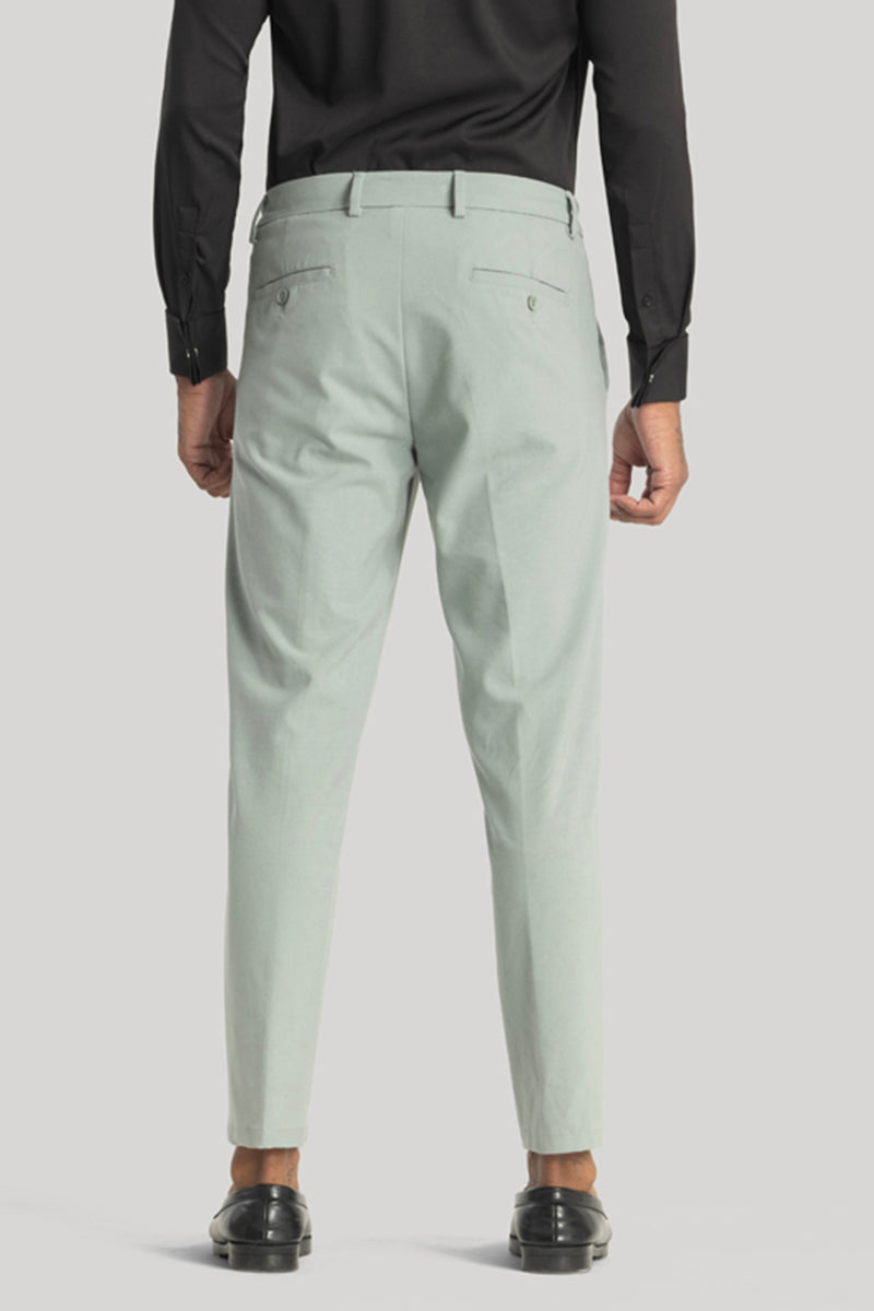 Giorgio Mint Green Slim Fit Trousers