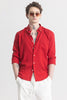 Trig Red Linen Shirt