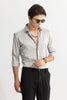 Satiny Ash Grey Shirt