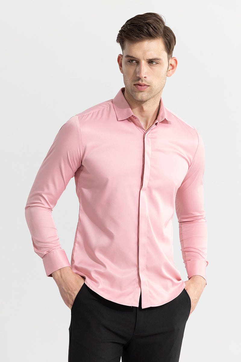 Satiny Pink Shirt