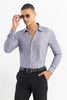 Punto Cord Weave Grey Shirt