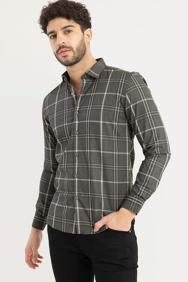 Cubix Square Black Shirt