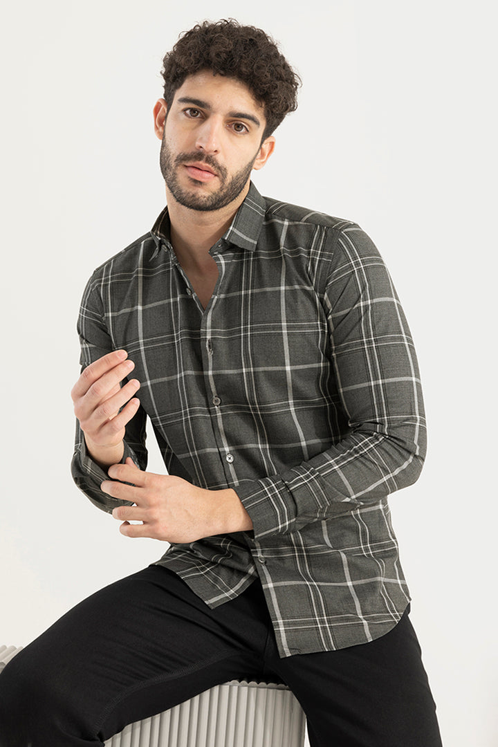 Cubix Square Black Shirt