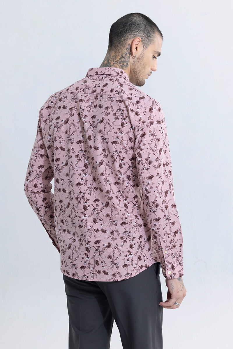 Alpinus Pink Linen Shirt