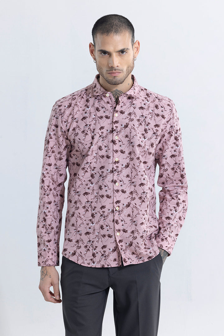 Alpinus Pink Linen Shirt