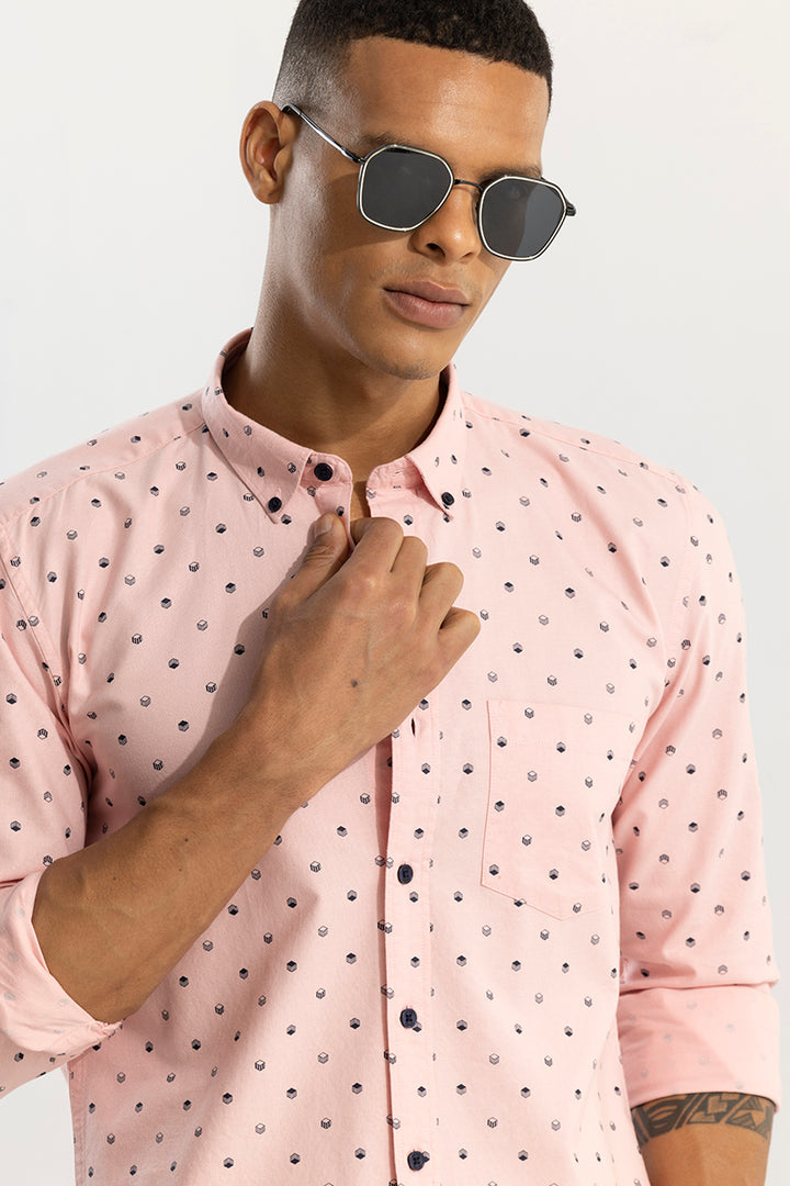 Cubist Pink Shirt