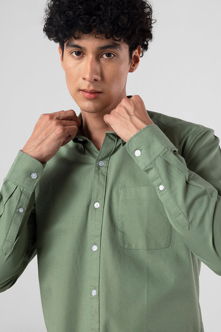 Calico Green Shirt