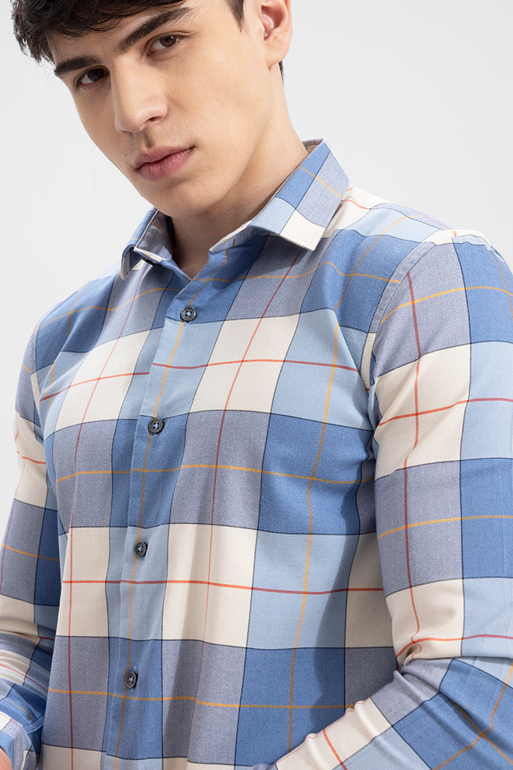 Everyday Checks Blue Shirt