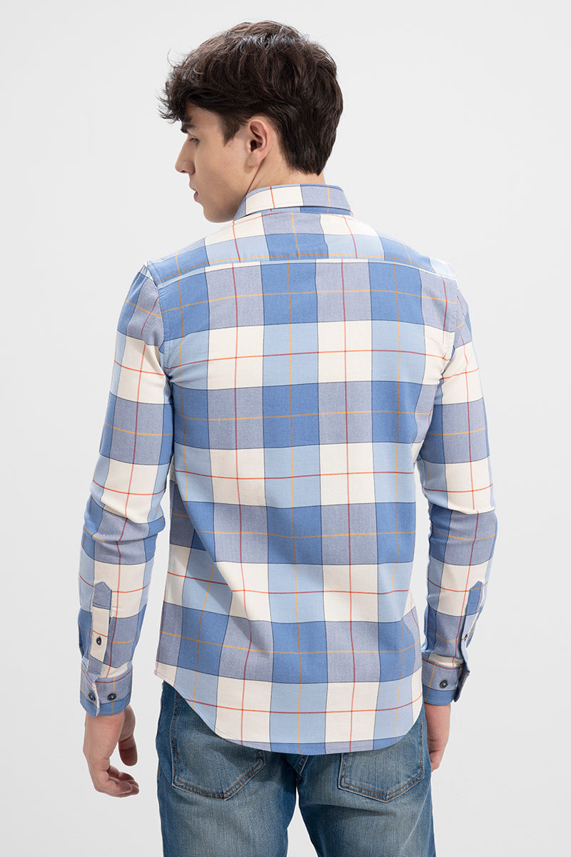 Everyday Checks Blue Shirt