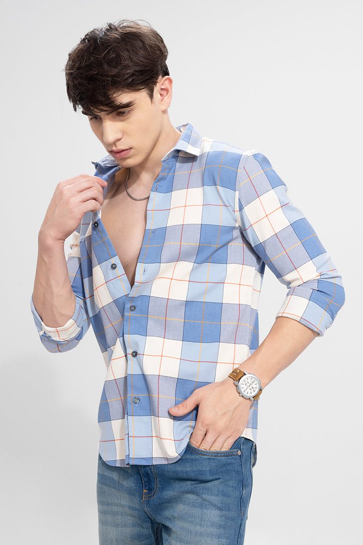 Everyday Checks Blue Shirt