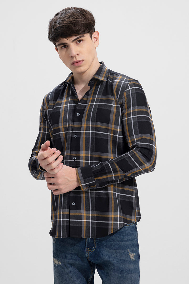 Everyday Checks Iron Grey Shirt