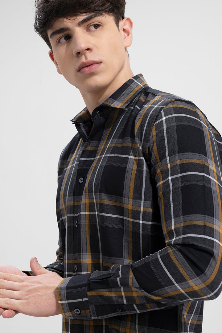 Everyday Checks Iron Grey Shirt