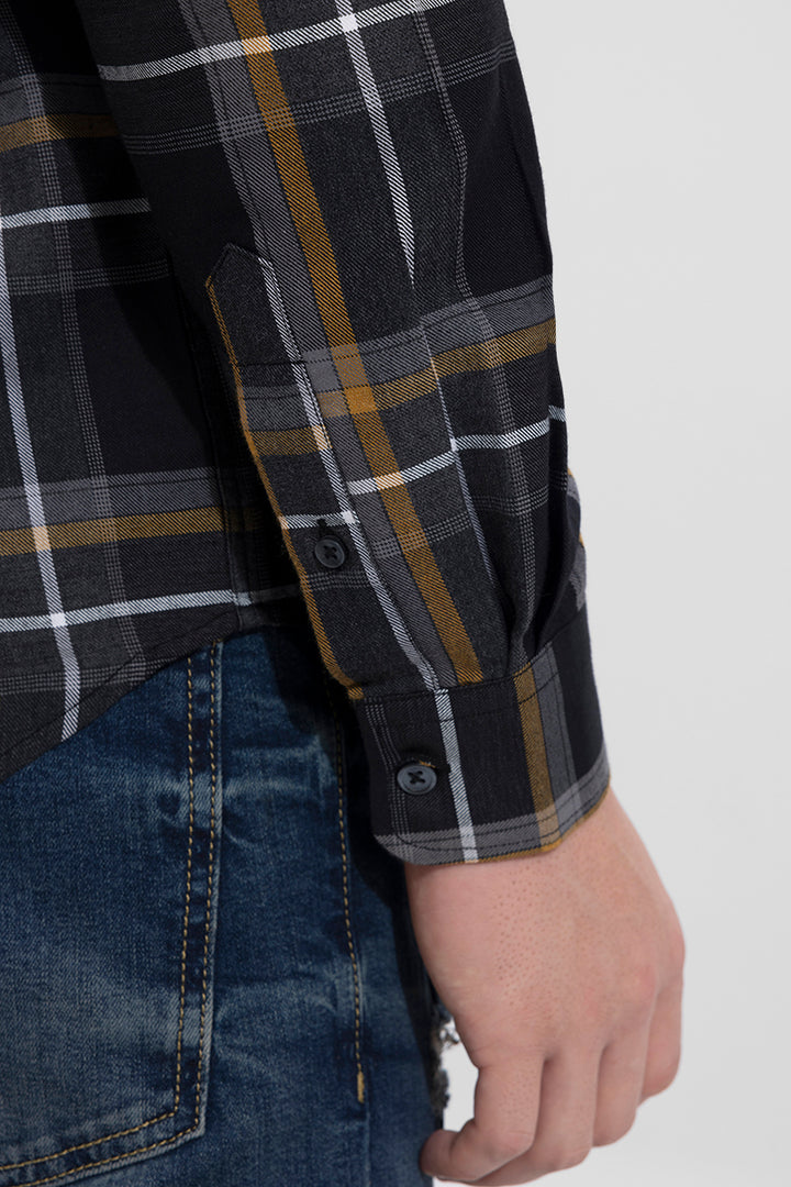 Everyday Checks Iron Grey Shirt