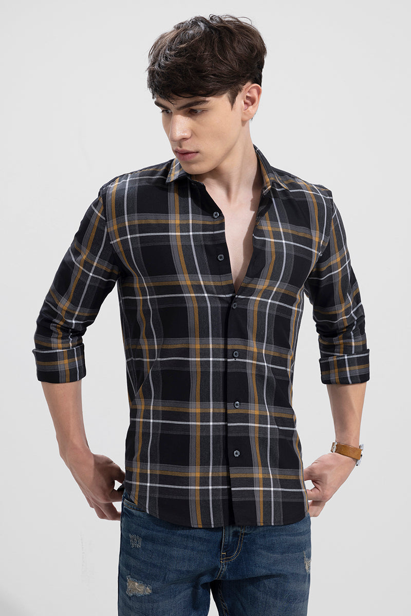 Everyday Checks Iron Grey Shirt