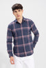 Everyday Checks Navy Shirt