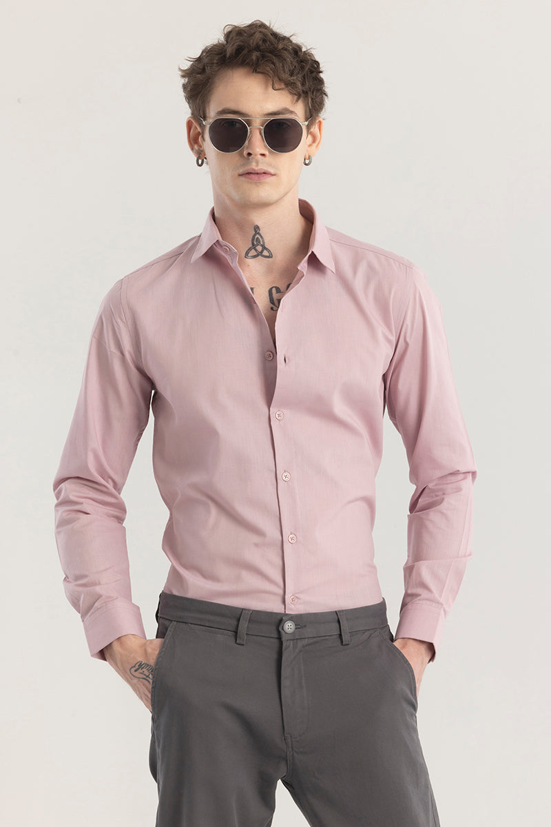 Easy Iron Pink Shirt