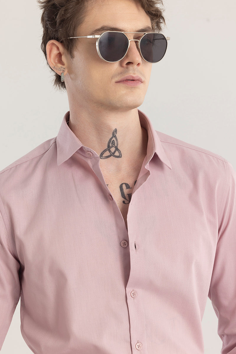 Easy Iron Pink Shirt