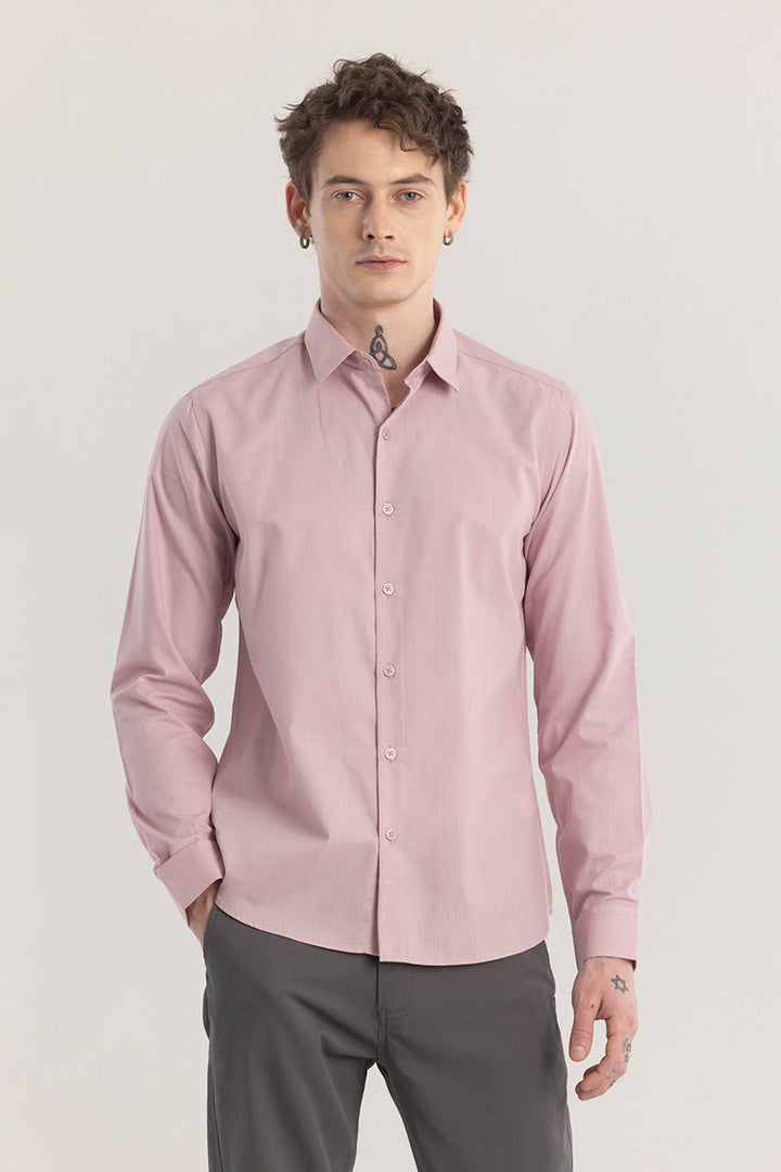 Easy Iron Pink Shirt