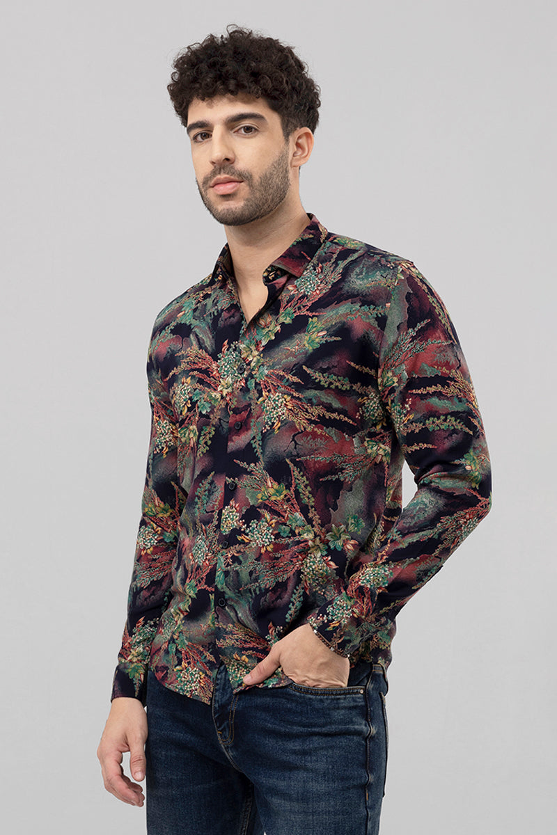 Efflorescent Green Shirt