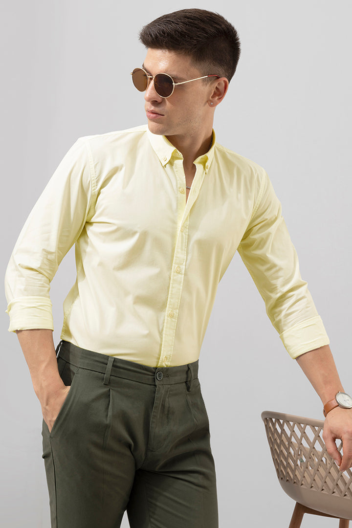 Fickle Lime Yellow Shirt