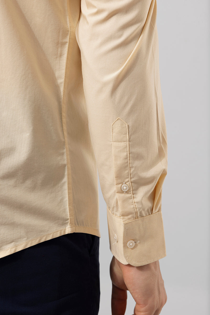 Fickle Beige Shirt