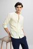 Fang Linen Light Yellow Shirt